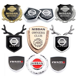 สติกเกอร์ลายหน้ากากสําหรับติดรถยนต์ nissan nismo x - trail qashqai