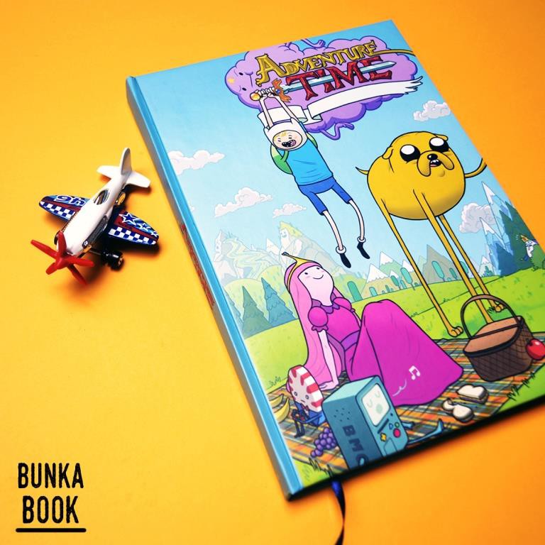 Note Book ปกแข ็ ง Adventure Time A5 Size Journal Agenda Planner