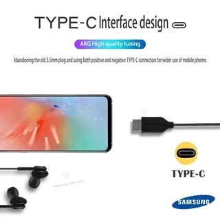 หูฟังแท้AKG หูฟังsamsung แจ็คType-C หูฟังเสียงดี ตัวใหม่ล่าสุด Samsung รุ่น Note10 Note10plus Note20 S20 S21 A80