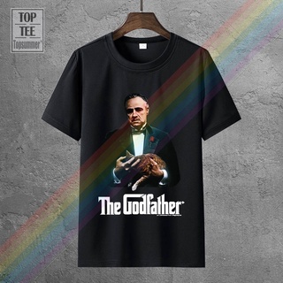 ขายดี เสื้อยืดแขนสั้น คอกลม พิมพ์ลาย The Godfather G คุณภาพสูง สําหรับผู้ชาย HDddkm64BOmkla94S-5XL