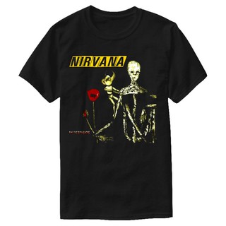 เสื้อยืดคอกลมเสื้อเชิ้ต Nirvana Incesticide สําหรับผู้ชาย | เสื้อเชิ้ต Nirvana พิมพ์ลายดนตรีS-4XL