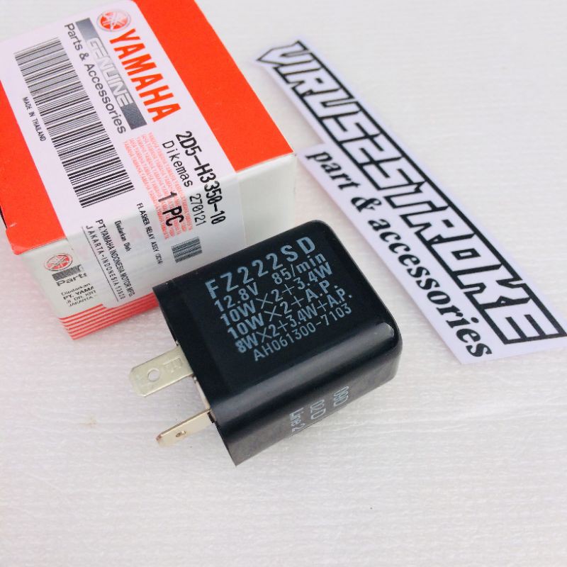 รีเลย์ Flasher ไฟเลี้ยว F1ZR FIZR F1Z FIZ R Alfa RX King ราศีพิจิก Vixion Nouvo Mio J GT S M3 Z Cryp