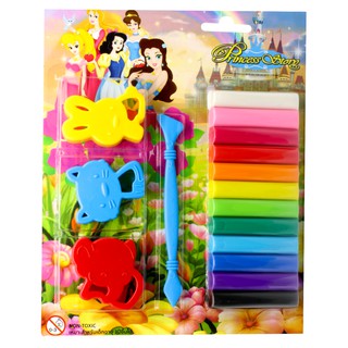 ดินน้ำมัน 12 สี 150g+แม่พิมพ์ PS902 Dilok