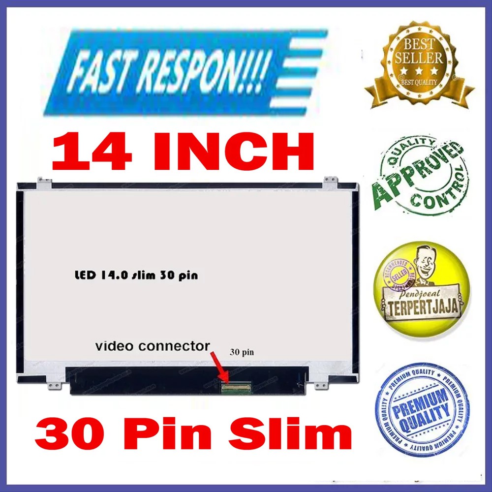 Lcd LED LAPTOP 14.0 SLIM 30 PIN