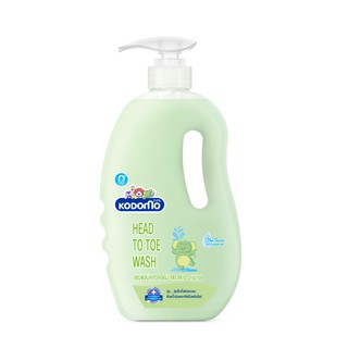 KODOMO Mild Original แชมพู สบู่เหลว โคโดโม Head to Toe Wash ขวดปั๊ม 800 มล.