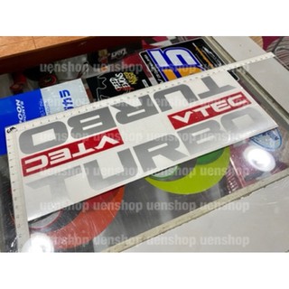 สติกเกอร์ PINTU BELAKANG VTECTURBO HONDA CIVIC FC FK8 CRV ACCORD