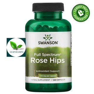 Swanson Premium Rose Hips 500 mg / 120 Caps