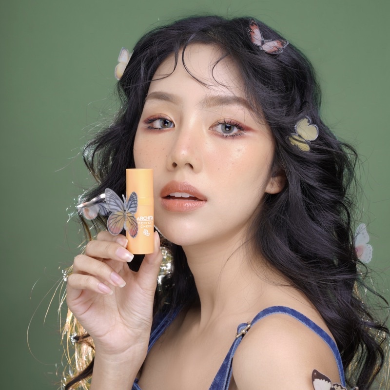 Archita Perfect Cheek Cream Blush สีส้มนม Cantaloupe