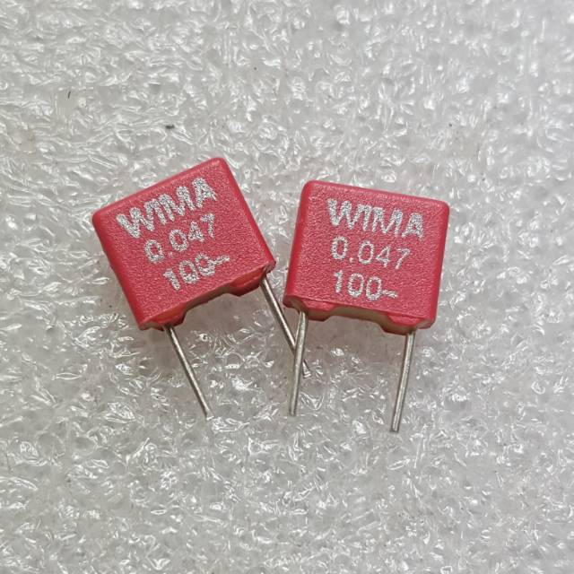 Wima 47N 100V P.5mm ต้นฉบับเยอรมัน