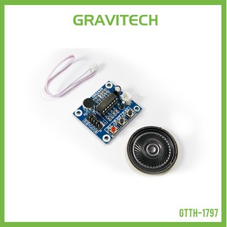 [Gravitechthai]ISD1820 voice recording module with mic. and speaker