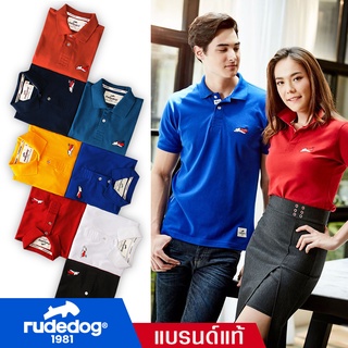 rudedog Polo เสื้อโปโลผู้หญิง เสื้อโปโลผู้ชาย รุ่น Mini Falcon ของแท้ 100%