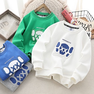 ✨【พร้อมส่ง】เสื้อแจ็กเก็ตกันหนาว คอกลม สไตล์ตะวันตก สําหรับเด็กผู้ชาย อายุ 3-15 ปี