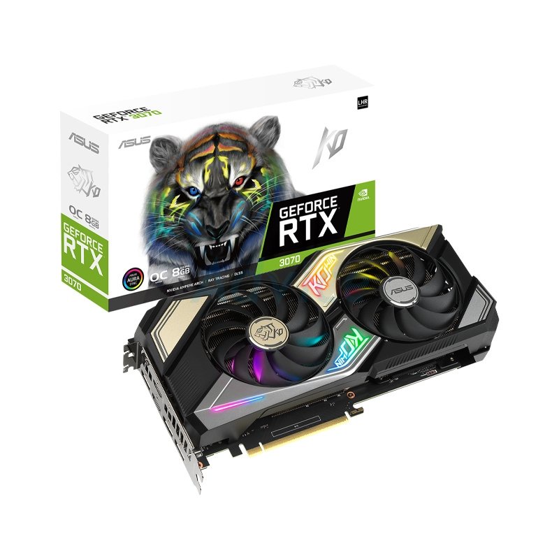 ASUS GeForce RTX 3070 KO O8G Edition 8GB GDDR6 Gaming Graphics (LHR) # RTX 3070