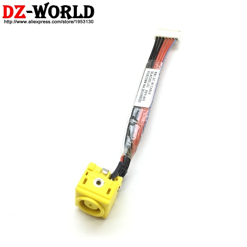 ใหม่ DC-in สายไฟแจ็คสําหรับ Lenovo ThinkPad T510 T510i T520 T520i T530 T530i W510 W520 W530 50.4CU05