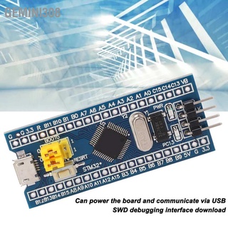 Gemini308 บอร์ดไมโครคอนโทรเลอร์ ระบบขั้นต่ำ Stm32F103C8T6 Mirco USB 40 พิน 5 ชิ้น