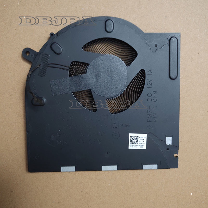 พัดลมระบายความร้อนแล็ปท็อปเดิมสําหรับ FM7H DC 12V 1A 0H5TYJ DFS240012พัดลมระบายความร้อน BK0T