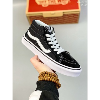 VANS SK8-MID รองเท้าลำลอง รองเท้าผ้าใบแฟชั่น 35-44