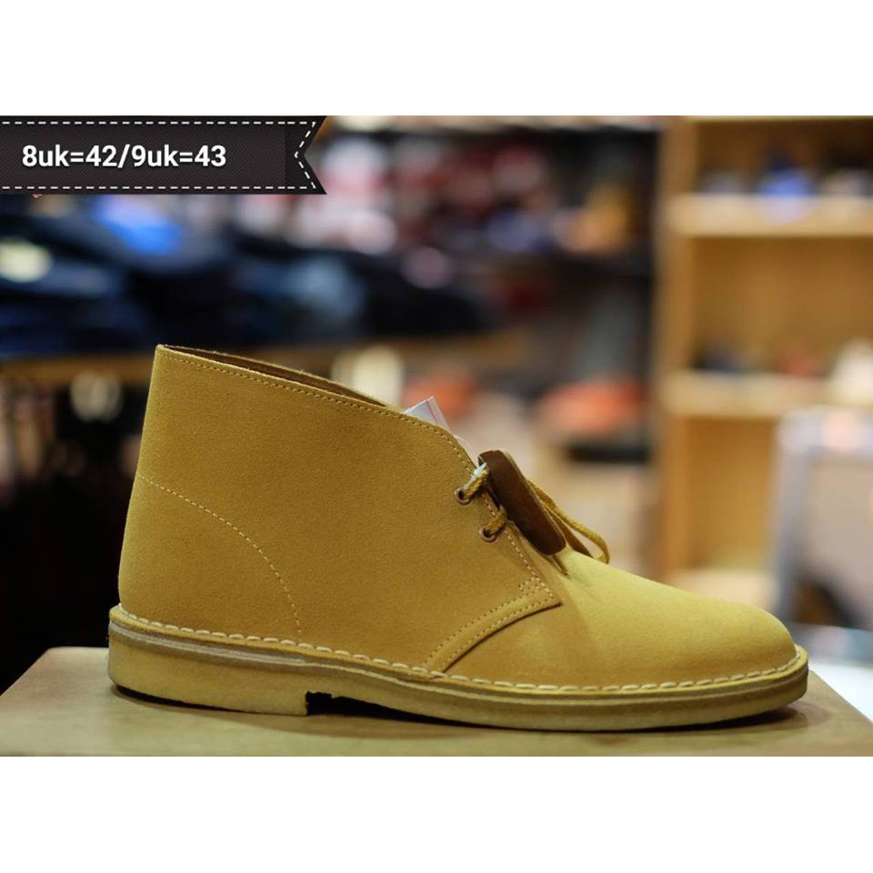 CLARKS DESERT BOOT-WHEAT