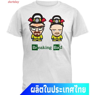 เสื้ dertday การส่งเสริม  จบไม่สวย ละครอเมริกัน  นักพิษวิทยา Breaking Bad - Mens Hazmat Suit Avatars T-Shirt คอกลม แฟชั่