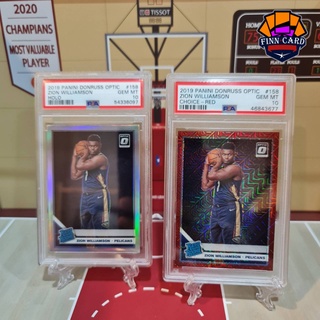 Zion Williamson 2019 Panini Donruss Optic PSA10การ์ดสะสม สำหรับลงทุน เกร็งกำไรระยะยาว