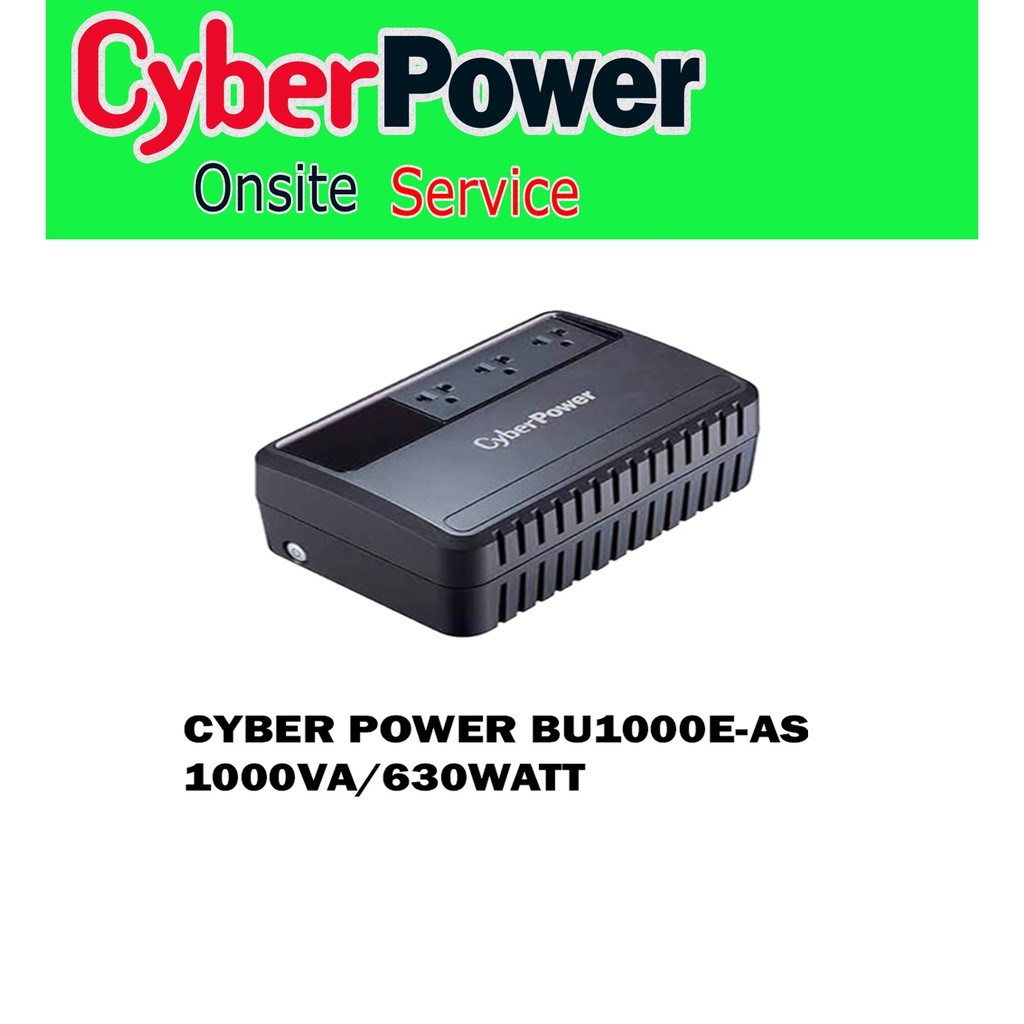 Cyber Power BU1000E-AS 1000VA/630WATT