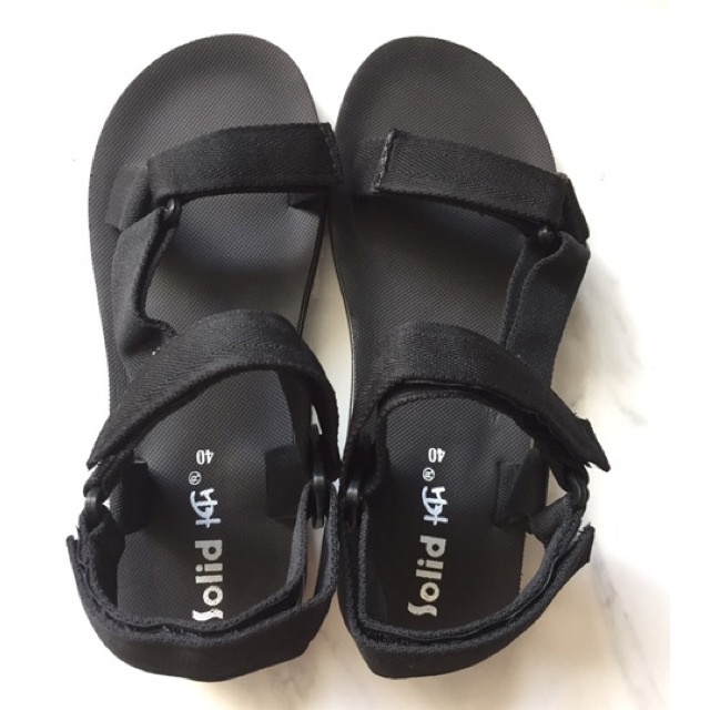 รองเท้ารัดส้นชาย แตะรัดส้น สีดำ มี 2แบบ SIZE 36-44 ต้นทุนสูงขึ้นแต่เรายังขายราคาเดิม