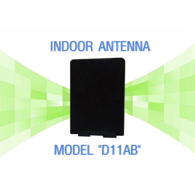 SAMART เสาอากาศทีวีดิจิตอล รุ่น D11AB(สีดำ)เสาอากาศภายใน**สายในตัว 3 เมตร+สายRG6 ต่อเพิ่มความยาว 2 มตร(แจ็คผู้-แจ็คเมีย) - รูปที่ 2