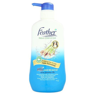 แฟซ่า เนเจอร์ คลีน แอนด์ แคร์ แชมพู สูตรเฟรช ดีโอ 480มล./Feather Nature Clean and Care Fresh Dio Shampoo 480 ml.