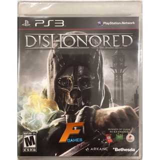 PS3 Dishonored (Zone 1 / US / English) แผ่นเกมส์ ของแท้ มือหนึ่ง มือ1 ของใหม่ ในซีล