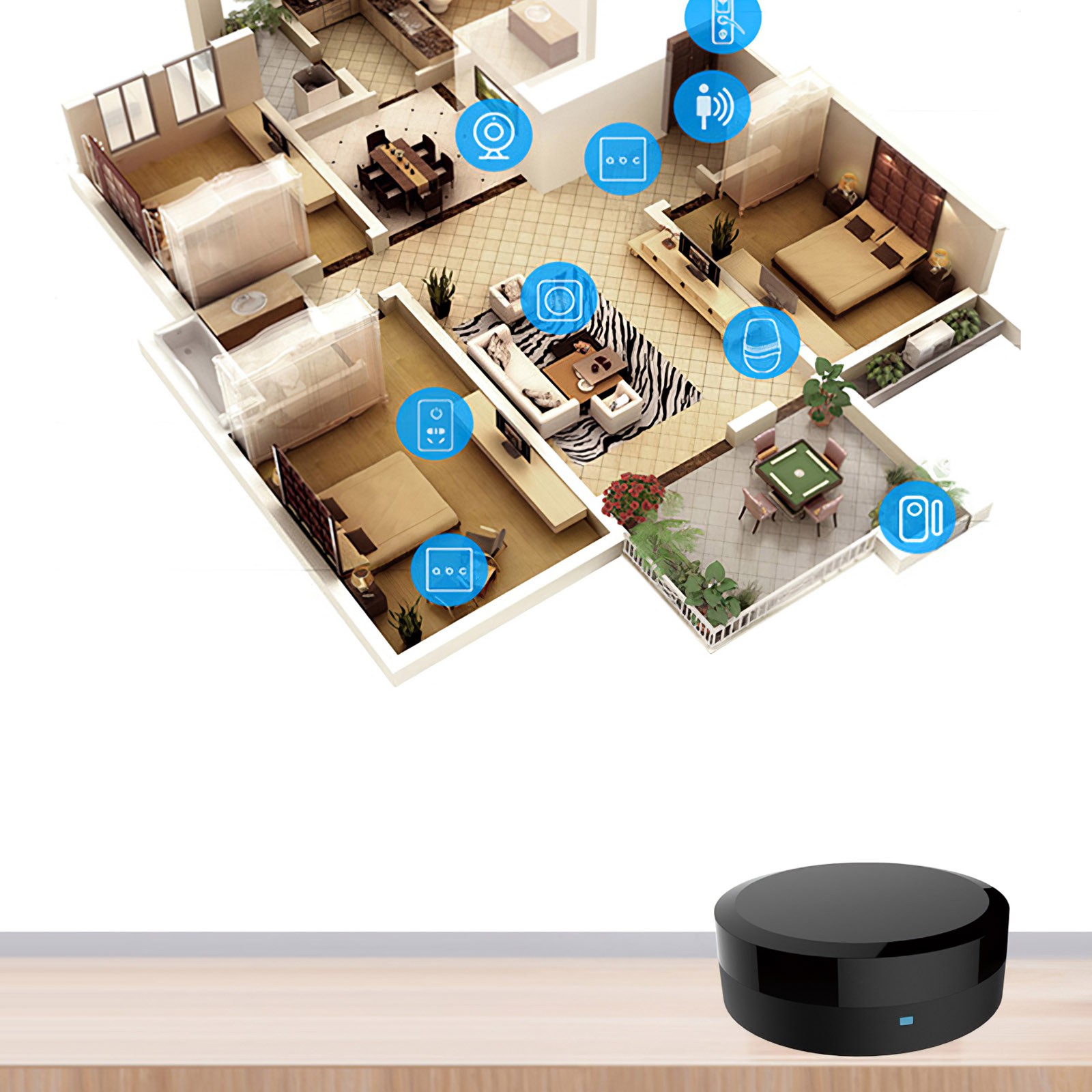 HN Wi-Fi Remote Controller Intelligent Remote Control Wireless Devices ...