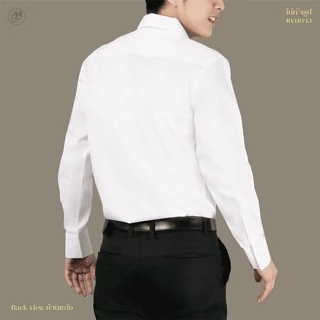 มุมทอง เสื้อนักศึกษาชาย แขนยาว ไม่เข้ารูป(รหัส 22)