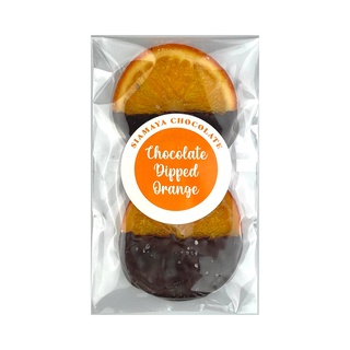 Dipped Orange Slices-ส้มชุบดาร์กช็อกโกแลตโรยเกล็ดเกลือ