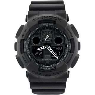 CASIO G-SHOCK นาฬิกาข้อมือ รุ่น GA-100-1A1DR（รับประกัน 1 ปี）