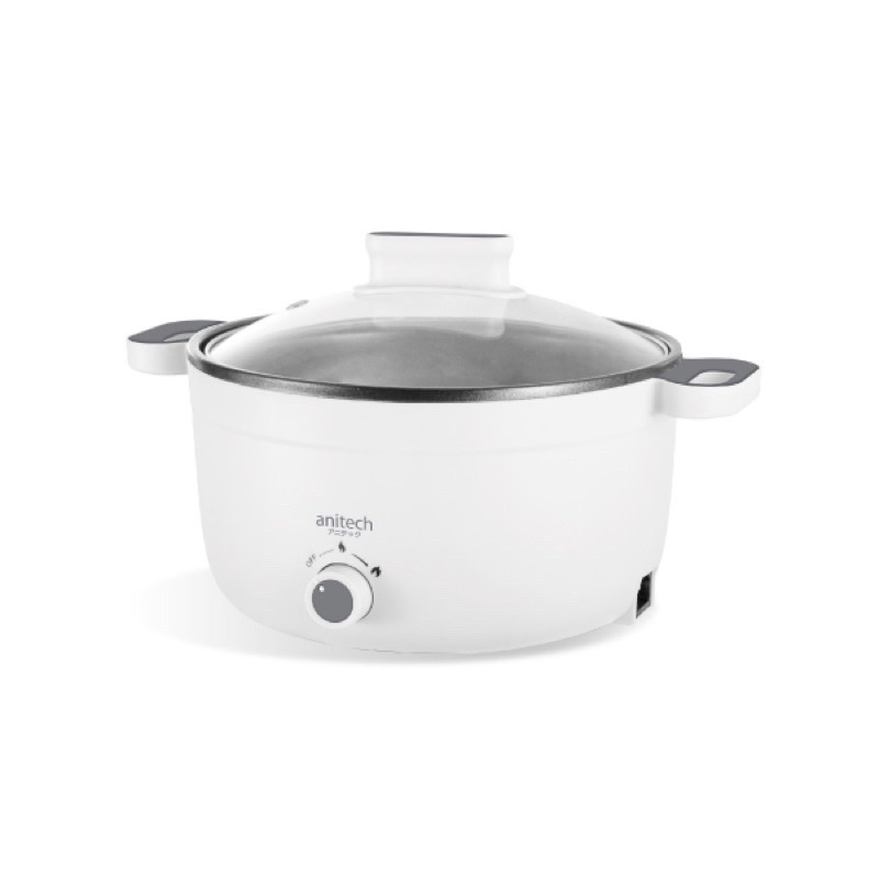 หม้อสุกี้ไฟฟ้า หม้อชาบู หม้อต้มอเนกประสงค์ Electric Pot ANITECH (1000W