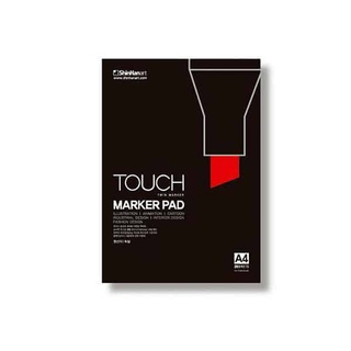 TOUCH MARKER PAD 297 x 210 mm A4 (20 sheets per pad) / มาร์คเกอร์แพด ขนาด A4 แบรนด์ TOUCH จากประเทศเกาหลี (S2850002)