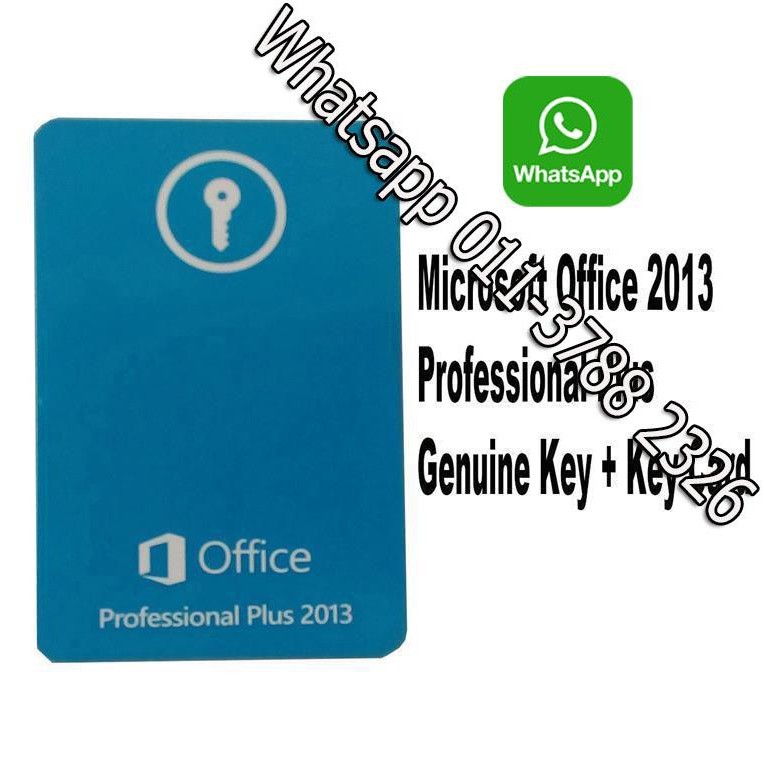 Office 2013 Professional Plus Key + Key Card
