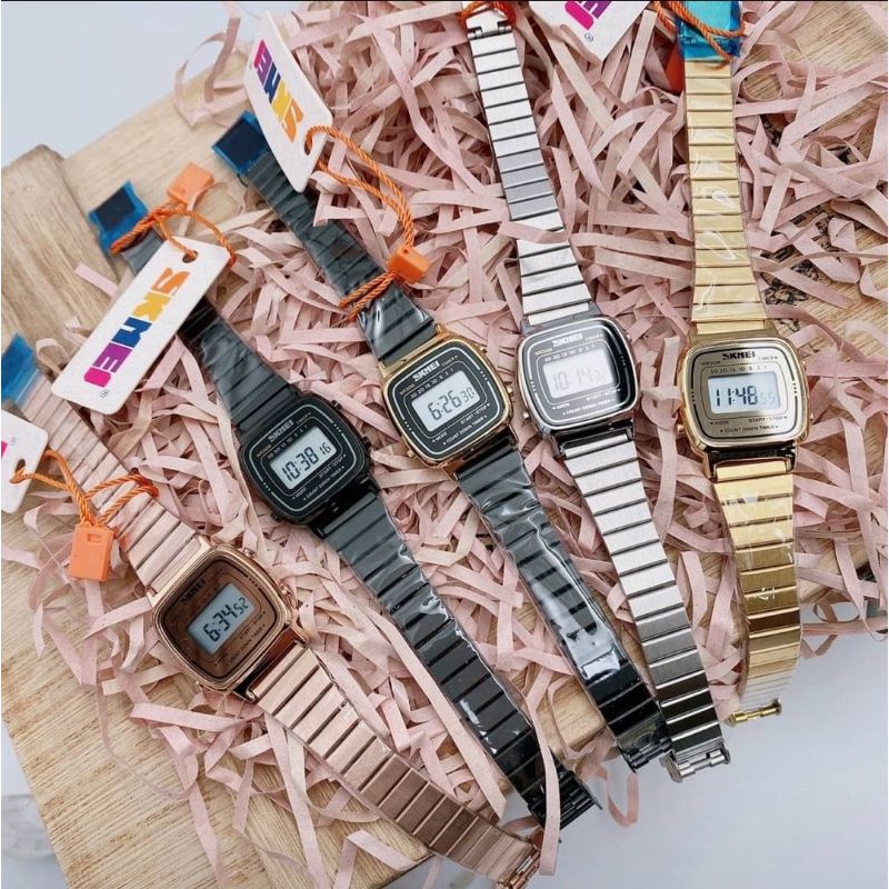 Skmei watch (เอสเคมี่) รุ่น1252 📌เลื่อนจิ๋ว 🇹🇭ส่งจากไทย รับประกัน 1ปี สินค้าพร้อมกล่องแบรนด์แท้
