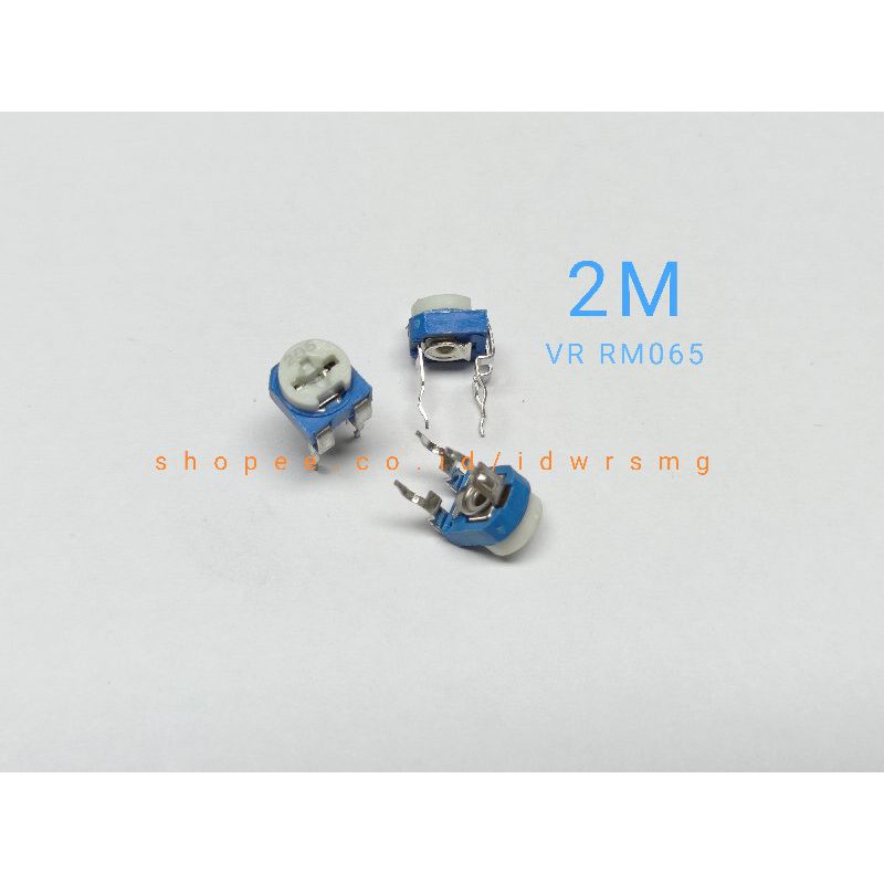 2 Mega Ohm Trimpot Variable Resistor RM065 2M VR RM-065 2Mega Ohm
