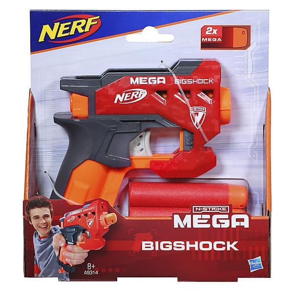Nerf Mega BigShock ของแท้ 100% ขนาดกะทัดรัด ลดหนักมากคะ