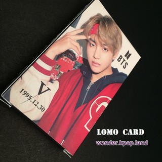 (พร้อมส่ง) โลโม่ การ์ด (LOMO CARD)  ของ V  วง BTS (มี 30 รูป)