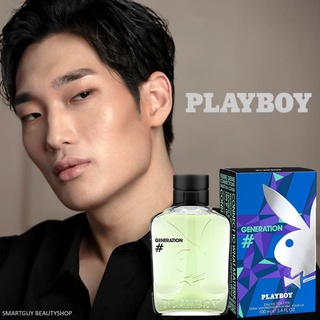 PLAYBOY Generation Eau De Toilette 100ml น้ำหอมสำหรับผู้ชายกลิ่นใหม่ล่าสุดจากเพลย์บอยสินค้านำเข้าลิขสิทธิ์ของแท้