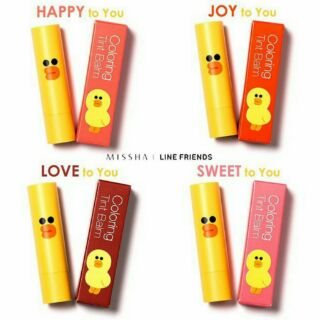 โปรโมชั่นลดราคา Missha Coloring Tint Balm (Line Friends Edition)