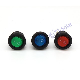 12V/dc 16A Led Rocker Switch