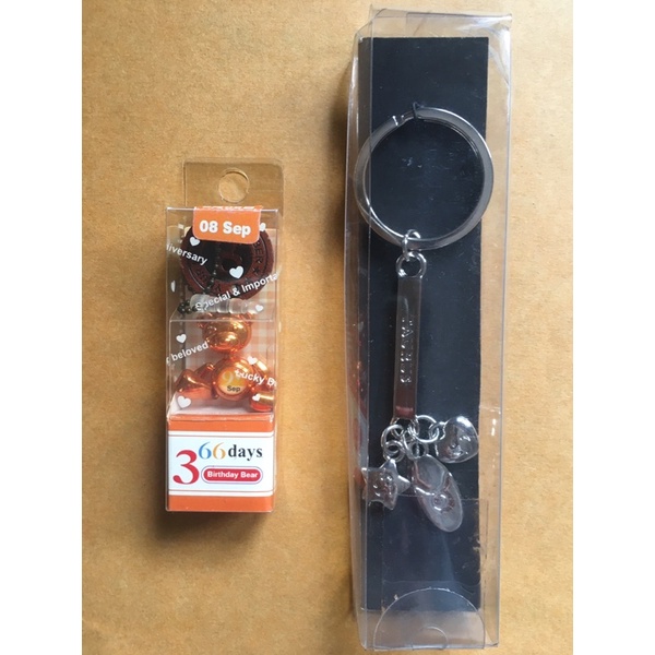 ที่ห้อยโทรศัพท์ 366 days Birthday Bear (8 September),         พวงกุญแจ ราศีพฤษภ (20/4-20/5)