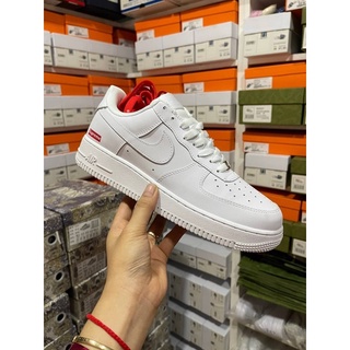 FxS!!รองเท้าผ้าใบ ไนกี้ งาน HI END(ขาว&amp;ดำ) Size 36 - 45 รองเท้าผู้หญิงและผู้ชาย(SUPREME)