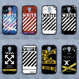 เคส Samsung  S4  ลาย WHITE  ขอบนิ่มหลังแข็ง เคสมือถือ เคสโทรศัพท์ Case