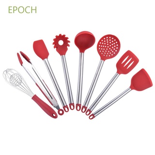 Epoch ช้อนซิลิโคนสําหรับกรองซุปไข่ทนความร้อน