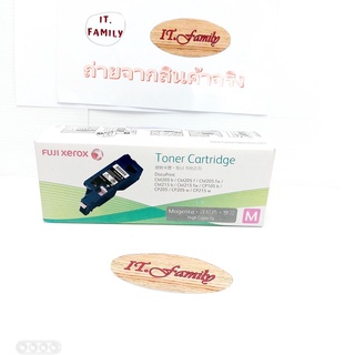 ตลับผงหมึกโทนเนอร์ สำหรับเครื่อง FujiXerox DocuPrint 105b/CP205  สีแดง CT201593 (ออกใบกำกับภาษีได้)