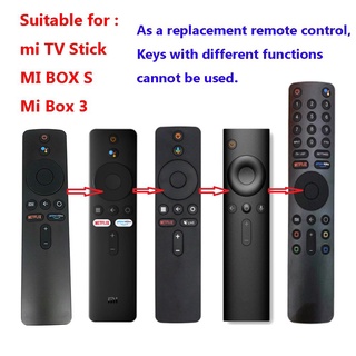 Xmrm-00a ใหม่ ของแท้ รีโมตควบคุมด้วยเสียง สําหรับทีวี Android mi 4A 4s 4X 4K Ultra HD Xiaomi mi Box S Box 3 Box 4K mi tv 4s XMRM-010 mi