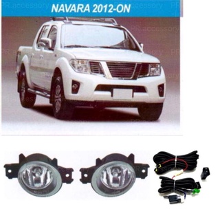 NEW PR ไฟตัดหมอก ไฟสปอร์ตไลท์ NISSAN NAVARA 2012-ON